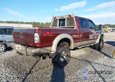 2008 Ford F-250 Fx4/Harley-Davidson/King Ranch/Lariat/Xl/Xlt из США, поврежденный, VIN 1FTSW21R68EC17163